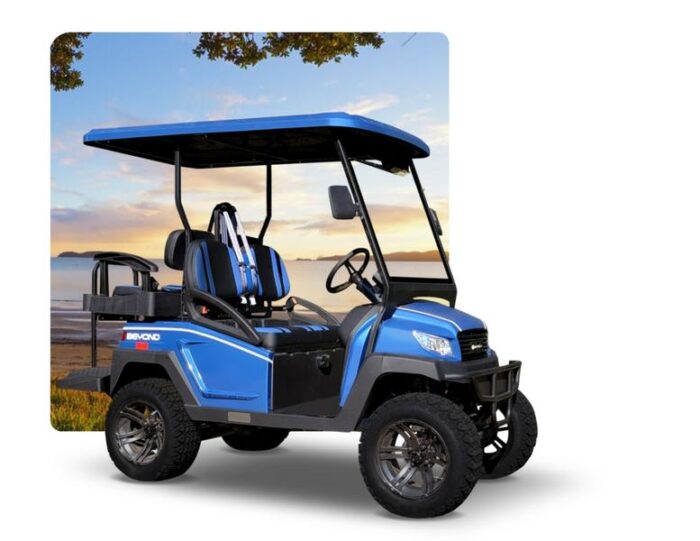 2024 Bintelli- Titanium Beyond Golf Cart 4PR W/ NEW Lithium Battery - Image 2